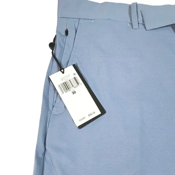 NWT RLX Ralph Lauren Mens Classic Fit Golf Shorts Blue Size 30 Chino Quick Dry - Picture 2 of 13
